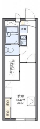 レオパレス北巽駅西の物件間取画像